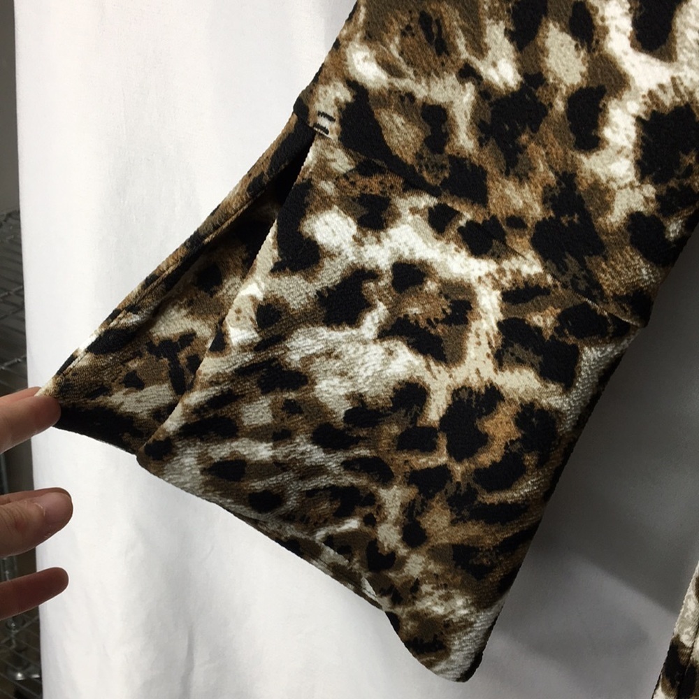 Rafaella Women’s Animal Print Blouse Size 2X NEW with Tags - Picture 3 of 7